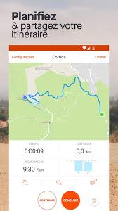 app pour courir