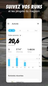 application nike pour courir