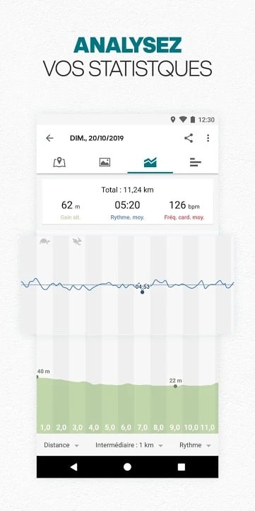 application de course à pied