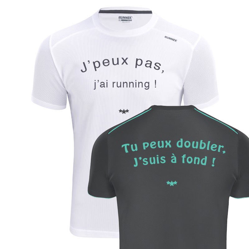 t shirt running