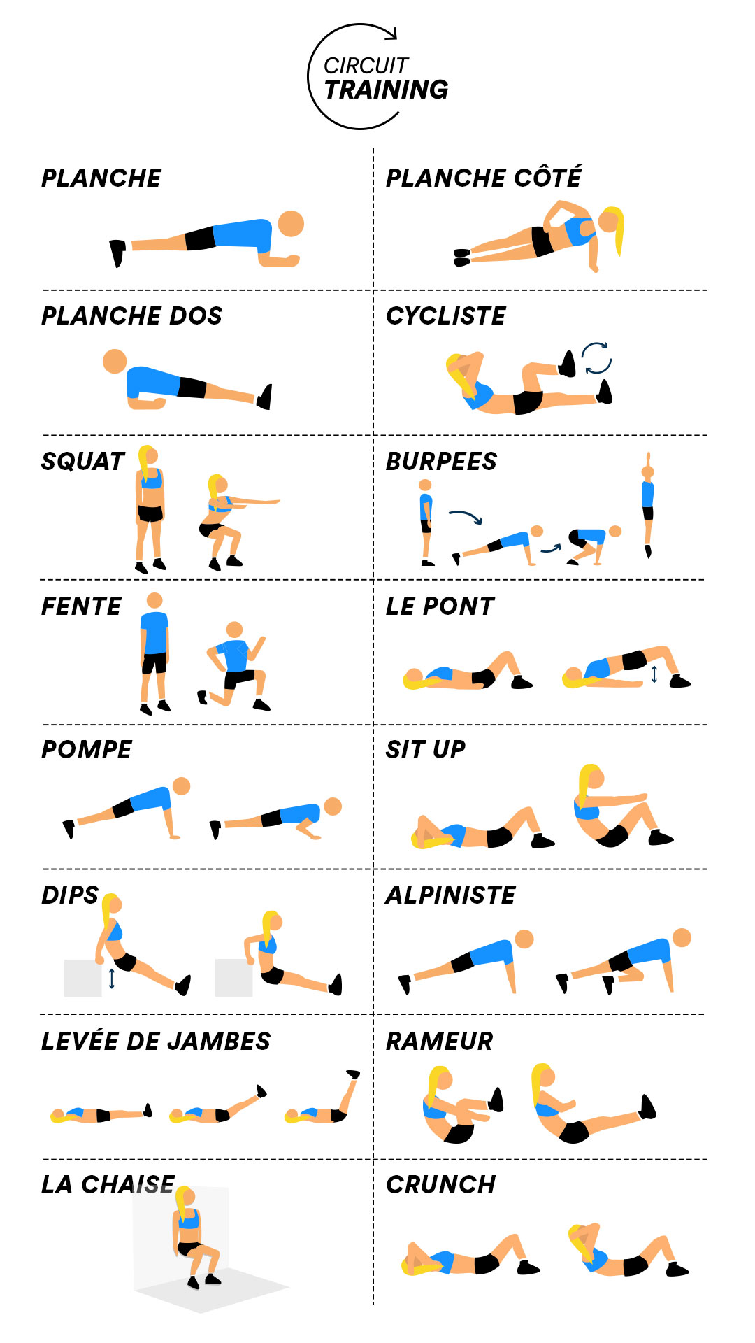 programme entraînement course à pied