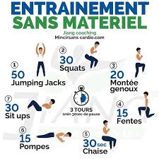 entraînement à la maison