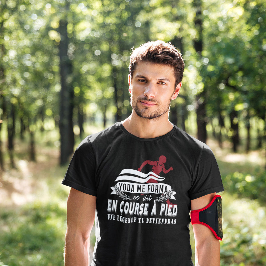 t shirt course a pied