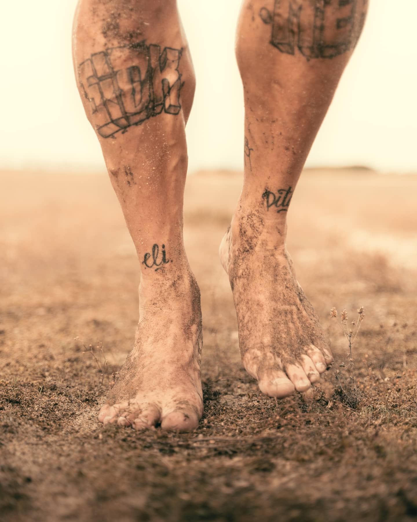 courir pieds nu